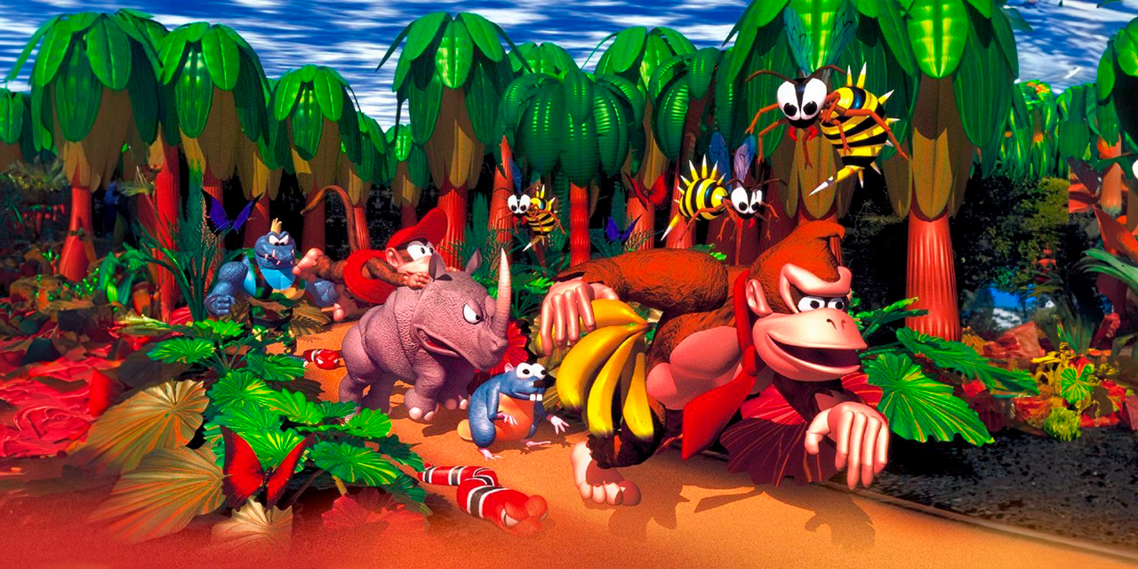 Nuevos iconos de Donkey Kong Country en Nintendo Switch Online